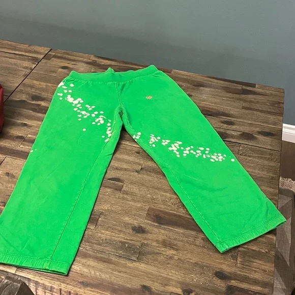 Ultra Rare Vintage Primp Splatter Lime Green 
Track/Joggers - Picture 5 of 17